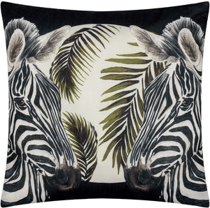 Leopardis Zebras Woven Cushion £12 (10% off RRP)