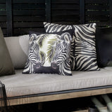 Leopardis Zebras Woven Cushion £12 (10% off RRP)