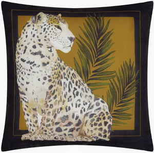 Leopardis Cat Printed Woven Cushion £12 (10% off RRP)