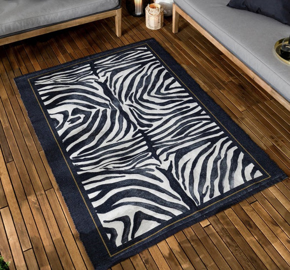 Outdoor/Indoor Leopardis Zebra Rug £45 (10% off RRP)