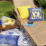 Limoncello Abstract Cushion £9 (10% off RRP)
