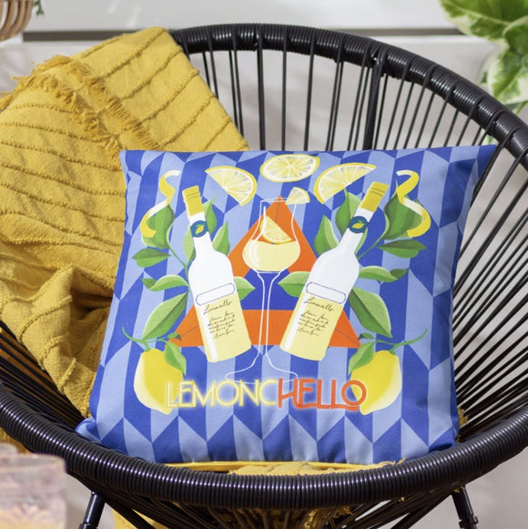 Limoncello Abstract Cushion £9 (10% off RRP)