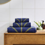 Orla Kiely - Linear Stem Navy Olive Towels £13 (15% off RRP)