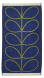 Orla Kiely - Linear Stem Navy Olive Towels £13 (15% off RRP)