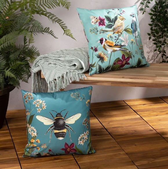 Midnight Garden Bee Teal Cushion £13.50 (10% off RRP)