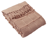 Motti Woven Tufted Stripe Throw £27 (10% off RRP) 5 Colour Options