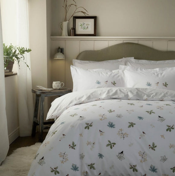 Sophie Allport - Orchard Birds White Bedlinen (15% off RRP)