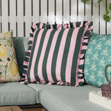 Palm Royale Stripe Ruffle Cushion £15.50 (10% off RRP)  5 Colours Available