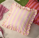 Palm Royale Stripe Ruffle Cushion £15.50 (10% off RRP)  5 Colours Available