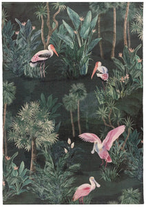 Platalea Outdoor/Indoor Rug Bottle Green £44 (10% off RRP)