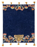 Regal Leopard Royal Blue Throw £78.50 (10% off RRP)