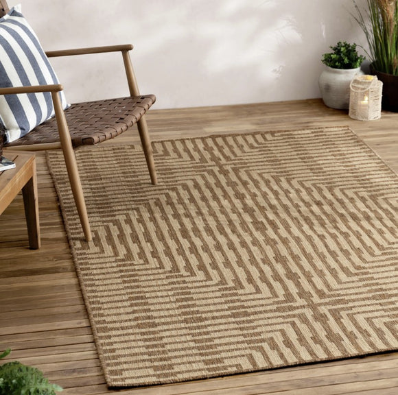 Outdoor/Indoor Sandown Jute Effect Rug from £49 (10% off RRP) 2 Sizes Available
