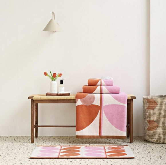 Orla Kiely - Stem Bloom Duo Blush Towels £13 (15% off RRP)