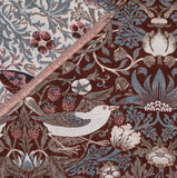 Morris & Co - Strawberry Thief Jacquard Throw £61.50 (10% off RRP) 4 Colour Options