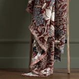 Morris & Co - Strawberry Thief Jacquard Throw £61.50 (10% off RRP) 4 Colour Options