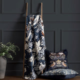 Morris & Co - Strawberry Thief Jacquard Throw £61.50 (10% off RRP) 4 Colour Options
