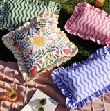 Summer Solstice Wiggly Stripe Cushion £10 (10% off RRP)  3 Colour Options