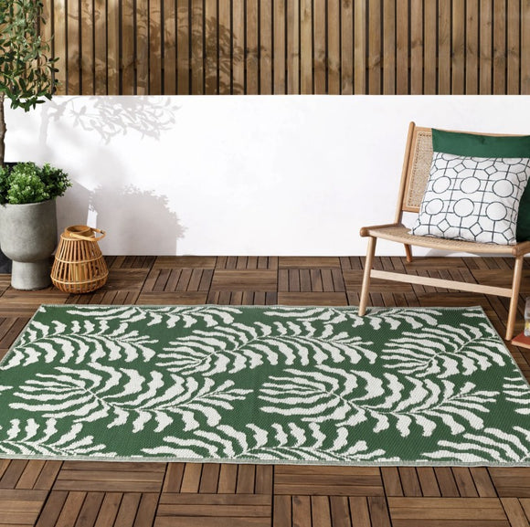 Outdoor/Indoor Tocorico Rug Green 100% Recycled £16.50 (10% off RRP)