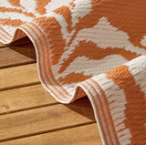 Outdoor/Indoor Tocorico Rug Orange 100% Recycled £18 (10% off RRP)