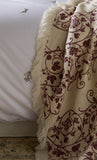 Historic Royal Palaces - Tudor Trail Antique Rose Pink Throw £63 (10% off RRP)