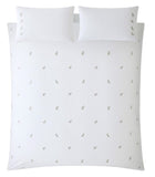Historic Royal Palaces - Victoria Sprigs Embroidery Rose Pink Sage Bedlinen (10% off RRP)