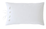 Historic Royal Palaces - Victoria Sprigs Embroidery Rose Pink Sage Bedlinen (10% off RRP)