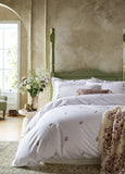 Historic Royal Palaces - Victoria Sprigs Embroidery Rose Pink Sage Bedlinen (10% off RRP)