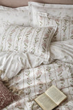 Historic Royal Palaces - Waistcoat Stripe Clay Pink Sage Pink Sage Bedlinen (10% off RRP)