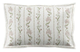 Historic Royal Palaces - Waistcoat Stripe Clay Pink Sage Pink Sage Bedlinen (10% off RRP)