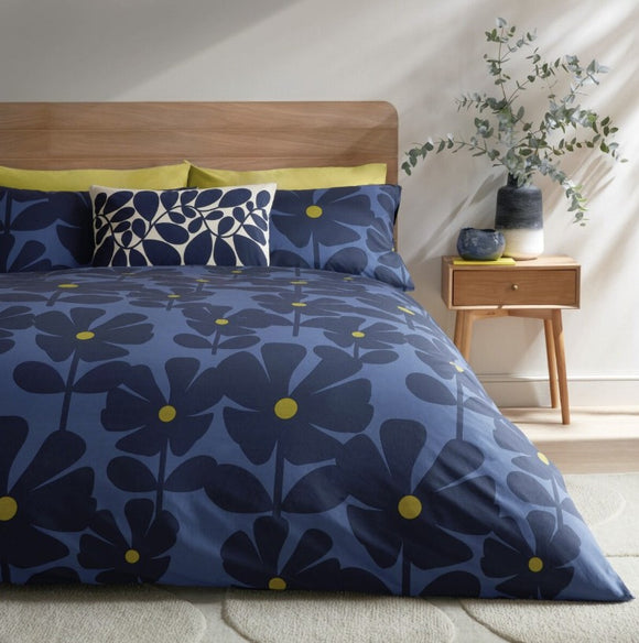 Orla Kiely - Wildflower Indigo Bedlinen (15% off RRP)
