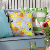 Citrus Trellis Cushion £8 (10% off RRP)