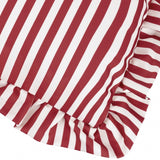 Millie Ruffle Striped Cushion £9 (10% off RRP)  2 Colours Available