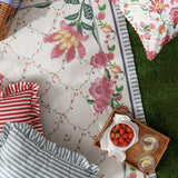 Millie Ruffle Striped Cushion £9 (10% off RRP)  2 Colours Available