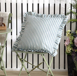 Millie Ruffle Striped Cushion £9 (10% off RRP)  2 Colours Available