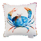 Voyage Maison - Crustaceans Cobalt Arthouse Cushion - Riviera Collection £27 (10% off RRP)