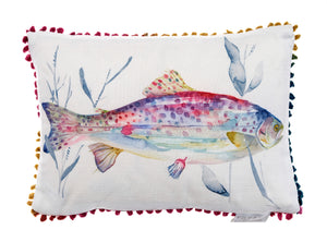 Voyage Maison - Ives Water Abalone Cushion - Riviera Collection £26 (20% off RRP)