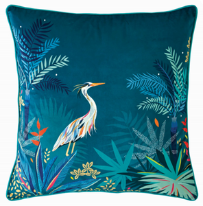 Sara Miller - Heron Teal Feather Cushion £47 (15% off RRP)