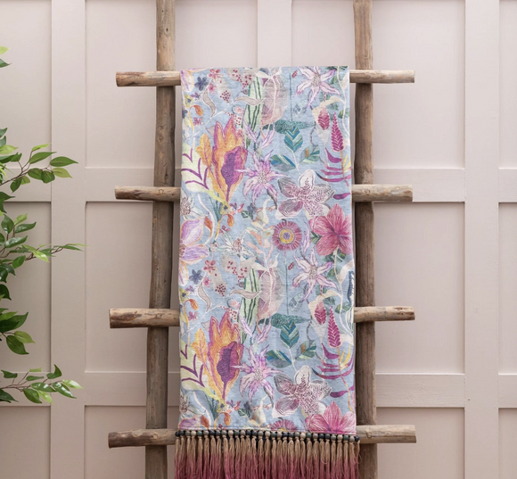 Voyage Maison - Primrose Wisteria Lined Throw £140 (10% off RRP)