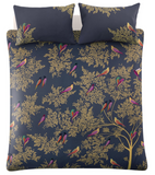 Sara Miller - Smokey Birds Smokey Blue Bedlinen (15% off RRP)