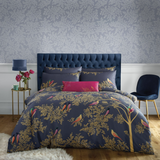 Sara Miller - Smokey Birds Smokey Blue Bedlinen (15% off RRP)