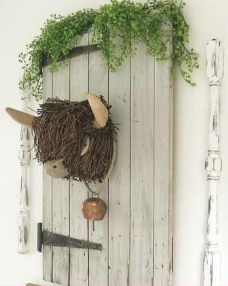 Highland Cow Wooden Wall Sculpture by Voyage Maison £70.50 (10% off RRP)